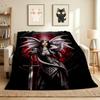Dragon Knight Flannel Blanket Throw Blanket Soft Warm Sofa Bed Camping Home Decor Unique Christmas Gift Cs92293