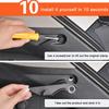 2Pcs Car Trunk Storage Hook Organizer Rear Trunk Modification Hanger Hook Fit For Toyota RAV4 2020-2025 Interior Accessories