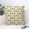 Federa per Cuscino Floreale Art O-Orla Kiely Decorazione Divano Casa Stampa Double-Sided Copricuscini Quadrati in Peluche Copertura Decorativa per Cuscino
