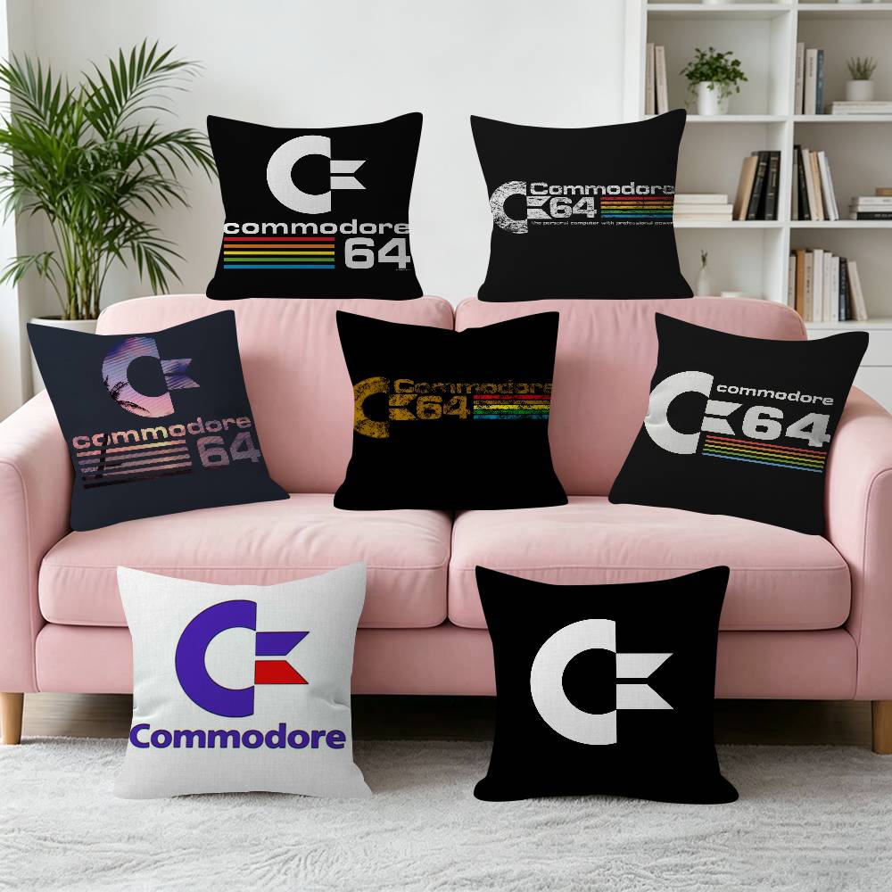 Classic CCommodore Retro cushion Cushion Cover Pillowcase Upholstery Sofa Throw Pillow Home Decor Pillowcas