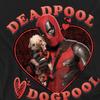 Deadpool & Wolverine Unisex Adult Wade Loves Dogpool T-Shirt