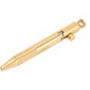 Quick Release Ballpoint Pen Brass   Compact Pen with Detachable Keychain On Top for   Working Traveling Writing