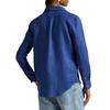Polo Ralph Lauren FW25 Classic Fit Linen Shirt Women shirts Sapphire-Blue WMPOSHTNDO20926-400