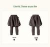 2025 Winter Tongbei Girls' Skirt Pants: Cute, Warm, Versatile 2-in-1