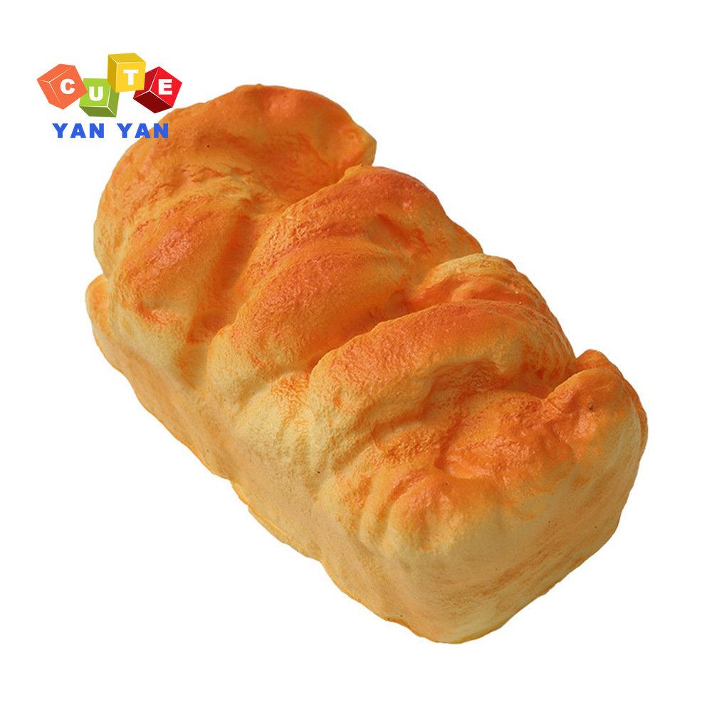 1pcs Artificial Simulation Bread Fake Food Model French Baguette Toast Cake Bakery Kids Play Kitchen Toys Boy Girl Pretend Baker