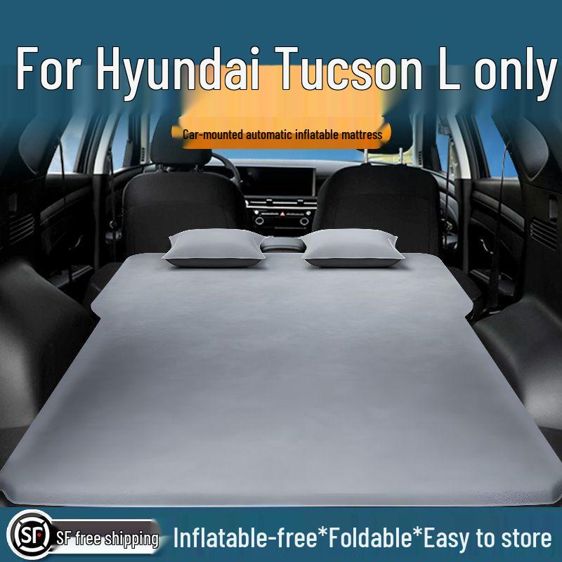 Inflatable Car Bed Mattress for Tucson L SUV - Trunk & Rear Seat Sleeping Pad
