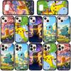 Phone Case for Samsung Galaxy S25 S23 S22 S24 Ultra FE Plus A05 A06 A15 A16 A36 A37 A35 A54 A55 A56 A57 A25 A53 A17 Squirtle Pokemon GO Pikachu Cover