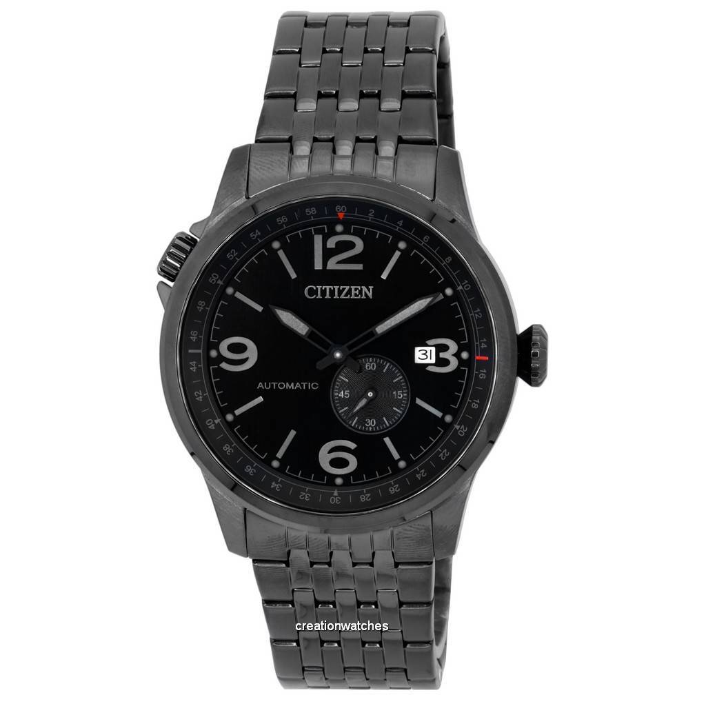 

Citizen Future Force Stainless Steel Black Dial Automatic NJ0147-85E 100M Мужские часы