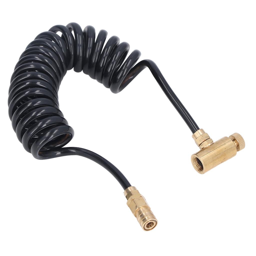 Shooting Tool Adapter Set Coil Hose Extension Brass Adapters for Green Gas Bottle Canister 1500psi