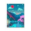 Hot Poster Seerlight Anime Poster City Night Decoration Art Decor Painting Home Decor Kawaii Room Decor Canvas Poster