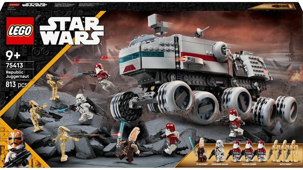 

LEGO конструктор Star Wars «Звёздные войны» – Республиканский джаггернаут (75413)