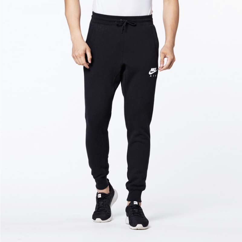 New Nike Knitted Sweatpants Men Black BQ5546-010