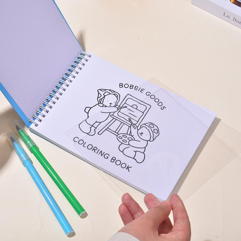 In Stock: Bobby Goodz Children’s 48-Page Doodle and Educational Coloring Hardcover Book.