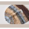 Stacking Hats for Children In Winter Big Head Circumference Woolen Yarn Hats Warm Buns Knitted Cold Hats
