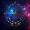 Globe Model Rotation Perpetual Motion Instrument Magnetic Orbit Ornament Orbital Newton Pendulum Model Office House Desk-United Kingdom