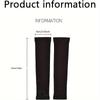3 Pairs Cooling Arm Sleeves | Breathable Elastic Quick-Dry Fabric, Ideal for Summer for Sports And Cycling