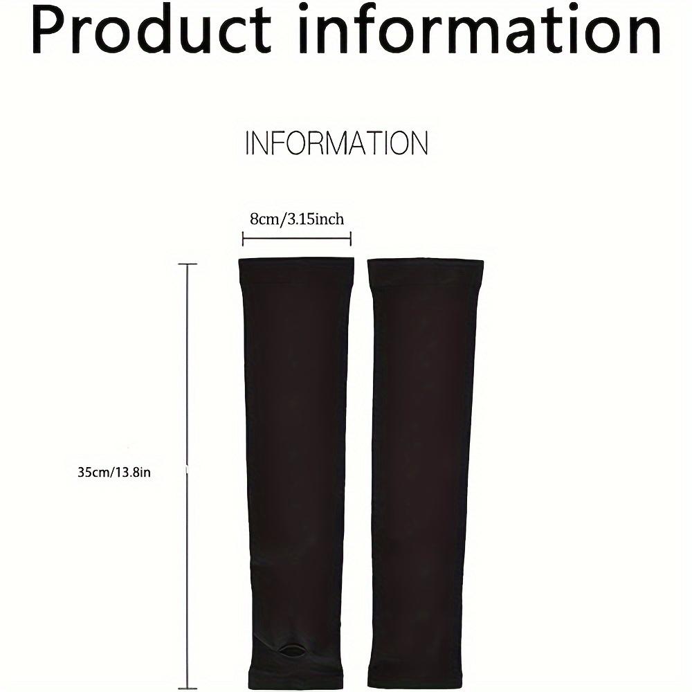 3 Pairs Cooling Arm Sleeves | Breathable Elastic Quick-Dry Fabric, Ideal for Summer for Sports And Cycling