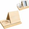 Multifunktionaler 2-in-1 Holz Buchständer Lesedreieck Leseständer Tablet-Ständer Büro