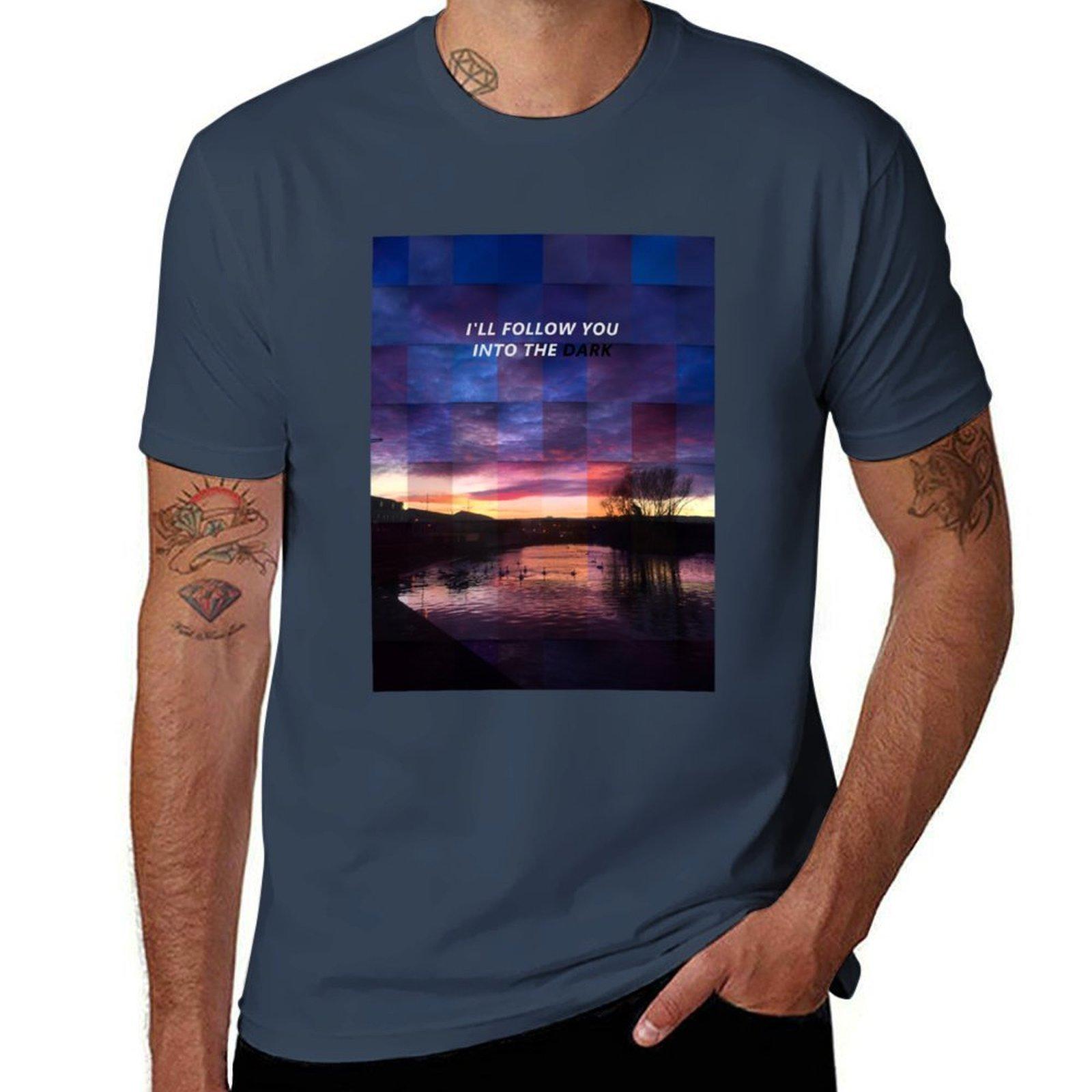 Ill Follow You Into The Dark Tshirt Simple Trendy Casual Tshirt S