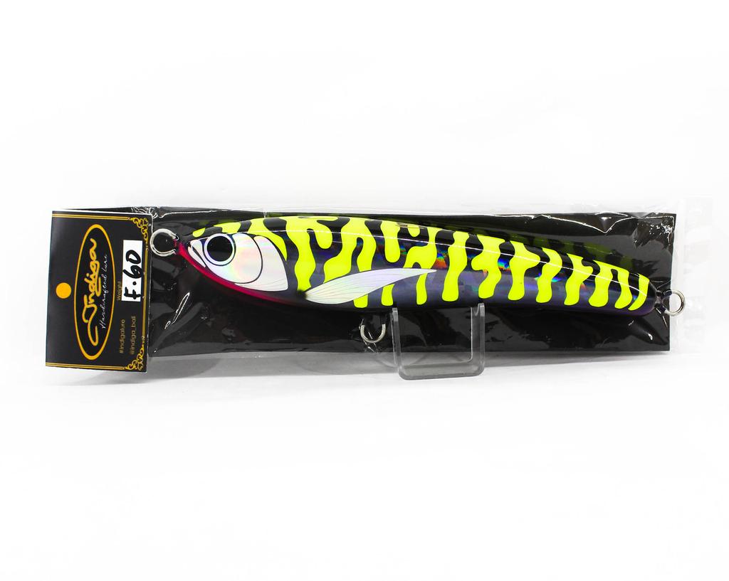 Indiga Stickbait Plutitor 60 grame Black Tiger (2202)