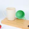Anti-drop Plastic Water Cup, Wide-mouth Cup, Handle Drinking Cup, with Handle, Malt-flavored Cup, Mug