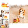 Small Yellow Duck Pet Interactive Toy Feeder For Cats And Dogs