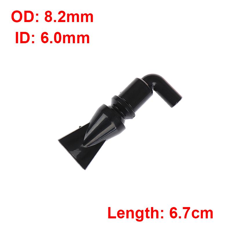 Fish Tank Filter Pump Water Outlet Pipe Water Flow Nozzle Duckbill Return Pipe Plumbing Fitting Aquarium 360° Adjustable Nozzle