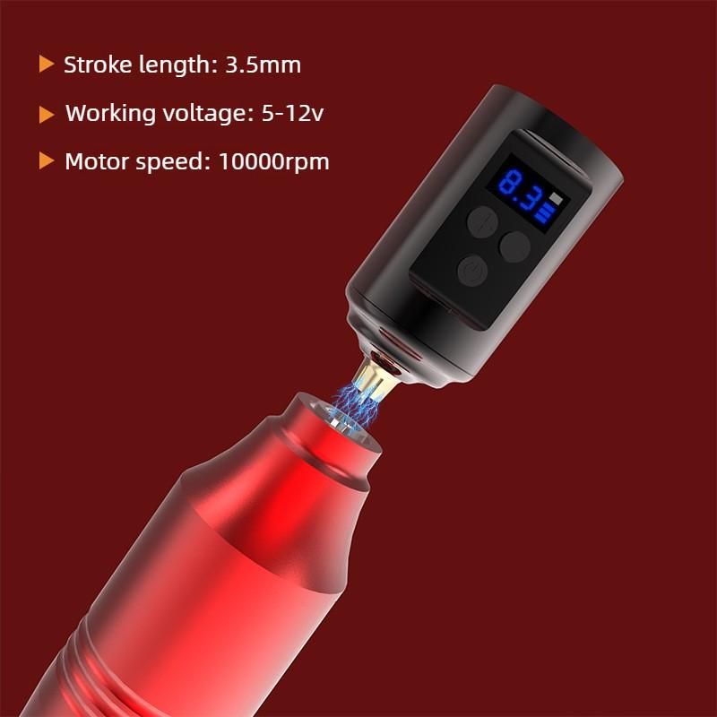 Rechargeable Professional Tattoo Pen Set Integrated Needle Complete Set Beginner Tattoo Tool Equipment