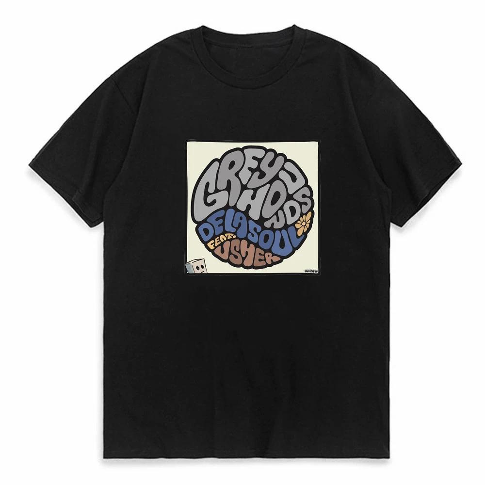 De La Soul Fashion Anime TShirts Pop Y2k Printed Graphic Tshirt Harajuku Casual Unisex Unisex TeeShirt Cute Cartoon TShirt