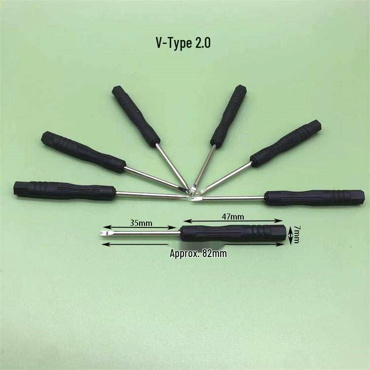 Screwdriver Set: Phillips & Flathead (1.5, 2.0, 3.0) with Toy Gift for Small Repairs