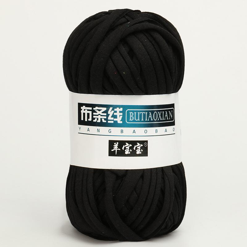 

1 шт. Трикотажная пряжа для вязания футболки для плетеной сумки, шляпы, тапочек, подставки, одеяла, нить, мягкая полиэстеровая пряжа для вязания крючком, мягкая тканевая пряжа