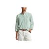 Polo Ralph Lauren Color Block Einreihiges Langarmhemd Herrenhemden Grün 710928920-002