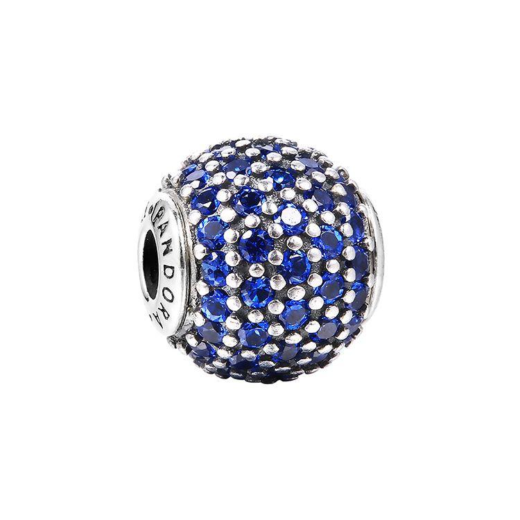 Pandora Peace Hole Bead 925 Silver Jewelry Accessories Women Jewelry Accessories Blue 796060NCB Blue
