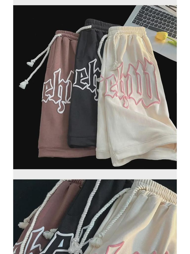 Herren Trendige Locker Geschnittene Gerade Sommer Strandshorts