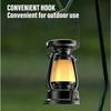 USB Rechargeable Camping Lantern Portable Hanging Tent Light Solar Charging 3000-5000K Stepless Dimming Outdoor Lamp