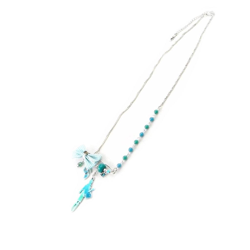 NOA [I5368] - Turquoise 'Emilie' Designer Necklace