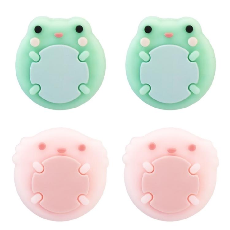 Animal Pattern Joystick Silicone Caps for NS Thumbstick Caps Analog Stick Caps Controller Thumb Stick Covers