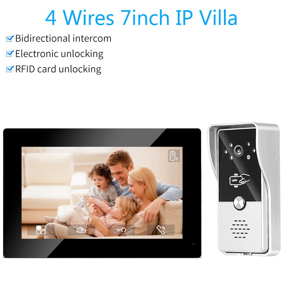 7inch Indoor Monitor Video Intercom System
