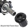 Aluminum Alloy Cassette Freewheel Body 15mm Bike Freehub Body  Road and Mountain Bike