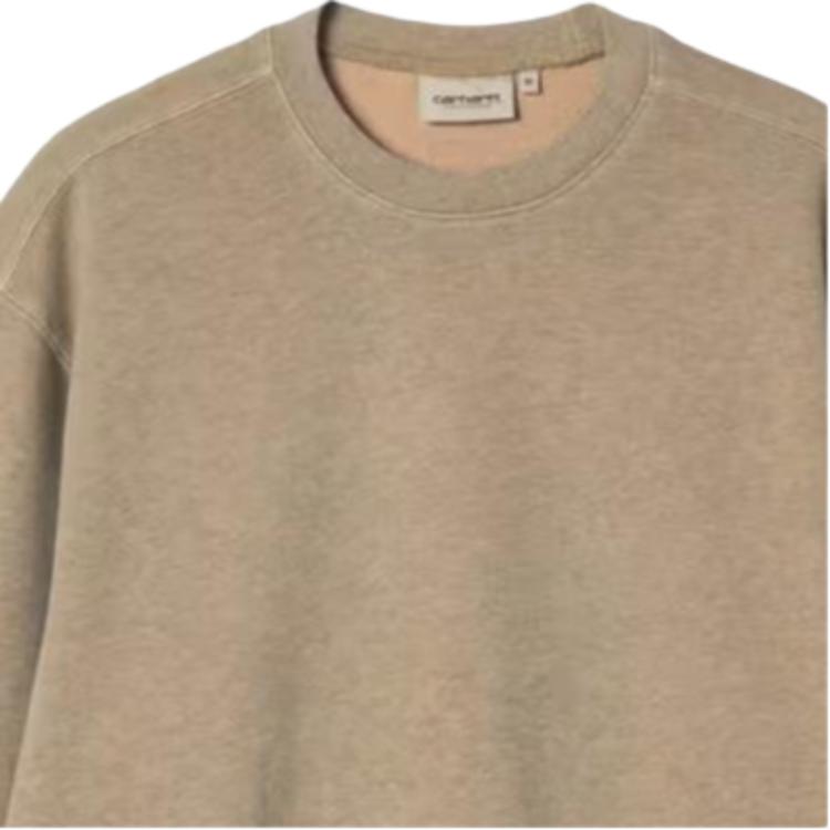 Carhartt WIP SS26 Caspian Sweatshirt Casual Thick Long Sleeve Loose Hoodie Unisex sweatshirt I034497-0HO-GD