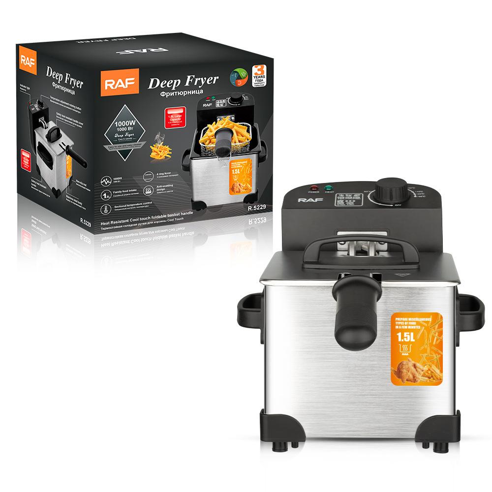 Fritteuse Haushalt Kleine Elektrische Fritteuse Elektrische Fritteuse Gewerblich Krapfen Pommes Frites Maschine Spieß Konstante Temperatur