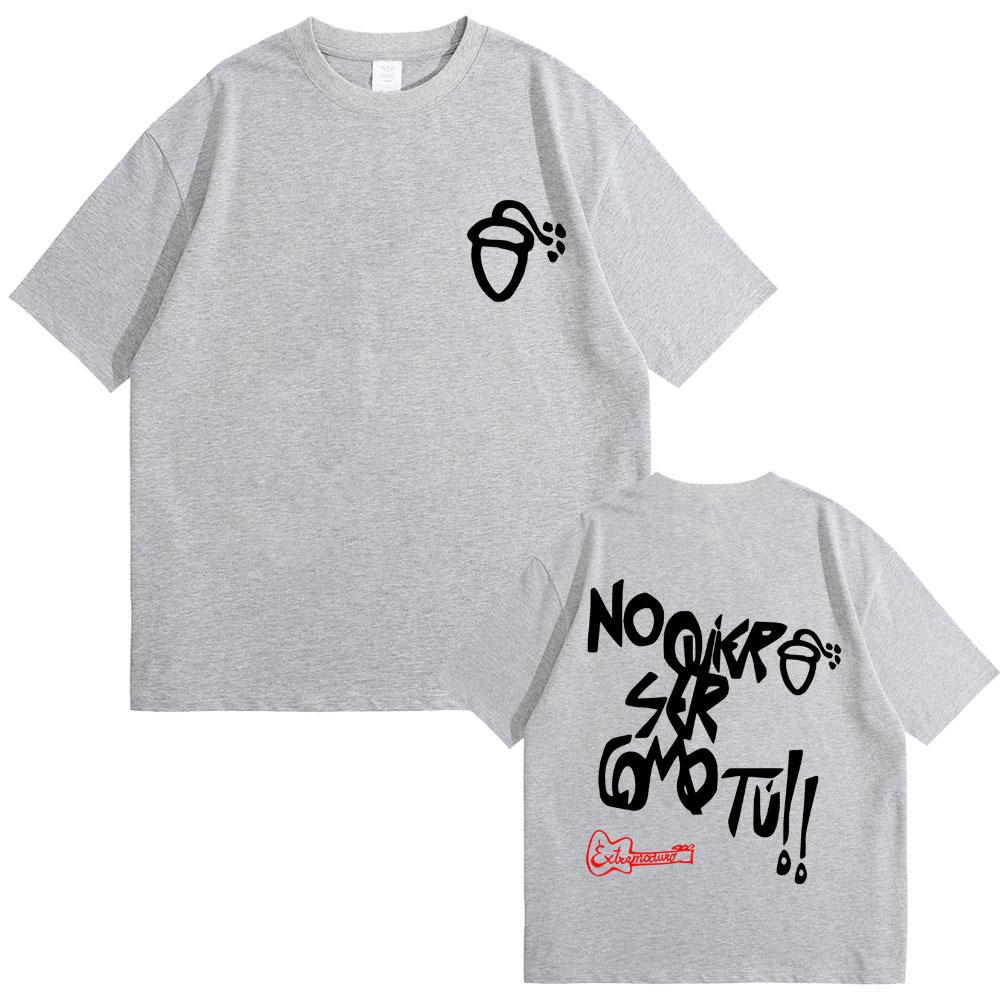 Rock Band EXTREMODURO Tour 2026 Tshirt Unisex Women Fashion Hip Hop Gothic Streetwear Male Retro Oversized Crewneck T Shirts Tops