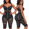 Plus Size Full Body Shaper for Curvy Women, High Compression Tummy Control Butt Lifter Bodysuit