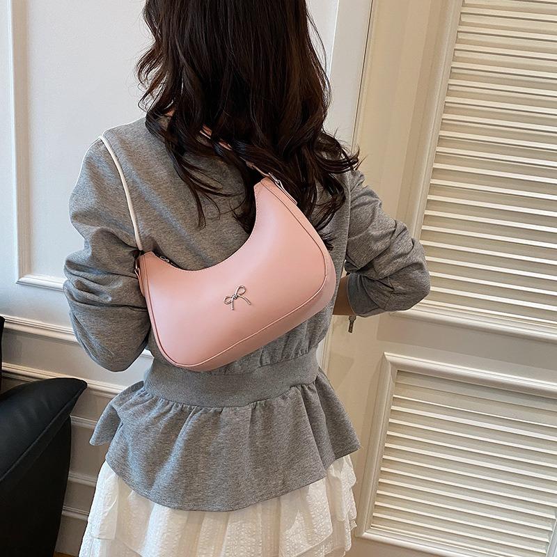 Premium Spring and Summer New Versatile Women's Bags Are Simple and Beautiful Retro Casual Portable Shoulder Armpit Bags
