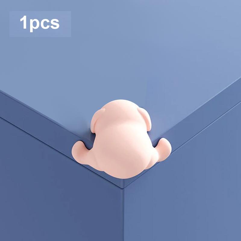 1/2/4pcs Baby Safety Puppy Table Corner Protector Safe Soft Silicone Protection Edge Cover for Furniture for Kids Security