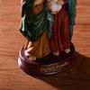 Heilige Familie Statue mit Kind Katholische Stehende Figur Religiöses Geschenk für Wohnungsdekorationen Schreibtisch Tischornament