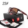 Occhiali da Sole Sportivi da Esterno Portatili Unisex Uv400 Occhiali da Sole alla Moda