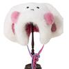 New Versatile Cute Long Ear Blush Rabbit Plush Hat for Women In Autumn and Winter Cold Protection and Warm Ear Protection Lei Feng Hat