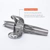 2 PCS Stainless Steel Bull Binder 20cm Paper Clip Extra Paper Clips Bulldog Clips  Office