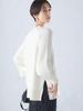 Ships for Women Knitted Mercerized Knit One Pullover, Handwashable, Cotton, Fabric, Size, 316010800, Off-White